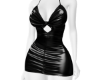 Black Latex Gown