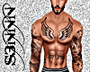 S3N - Wings Tattoo Chest