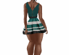 vestido verde bf