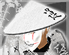 Samurai Ninja Hat White