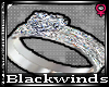 BW| Silver wedding Ring