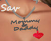 Mommy&Daddy NameNecklace