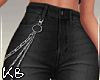 ★ Chain Jeans Black