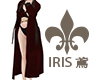 burgundy coat|IRIS