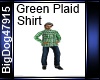 [BD] Green Plaid Shirt