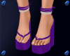 *S* Sandals Purple
