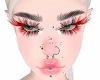 BLACK/RED LASHES