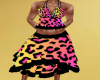 Rainbow Leopard Dress
