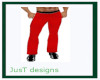 JT Salsa Pants Red