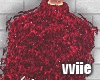 v.e Fur Xmas Red Top