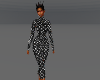 SPIKE LV  BLK DRESS