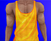 Gold Mesh Tank Top (M)