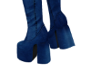 Vivian navy boots