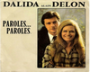 Dalida A Delon- Paroles
