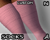 !A Pink Thigh Socks