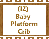 (IZ) Baby Platform Crib