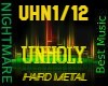 L- UNHOLY / METAL COVER