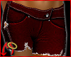 [m]Denim Shorts Red