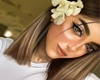 S/ Cutout girl flowere