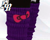 purple hello kitty socks