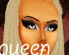 Queen Viviel blonde/blk