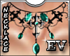 EV Gothic Necklace Aqua
