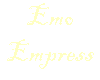 Emo Empress Yellow