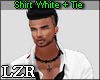 Shirt White + Tie