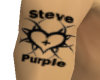 steve+purple m tattoo
