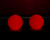 Red Neon Balls