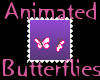 Animated Butterfly Stamp