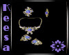 Peacock Jewelry Set