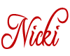 R&R Nicki Sign