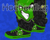 DEVIL Green Shoes Female