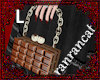 +chocolate bag L