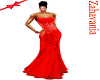 𝓩- Red Gown