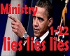 Ministry -lies lies lies
