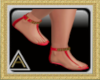 (AL)Sandals Red 2