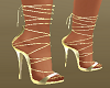 Gold Sexy Shoes