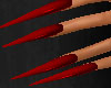 Gross Red Nails