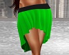 Boho Neon Green Skirt