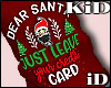 iD: Dear Santa KID