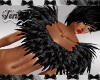 Black Feather Top