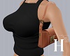 Black top + bag