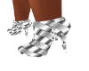 Silver/Chrome Ankle Boot