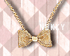 !N Sweet Bow Necklace