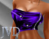 JVD Purple Leather Top