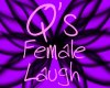 Female laugh