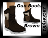 Gun Boots Brown New