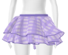 Lilac Twin Ruffle Skirt